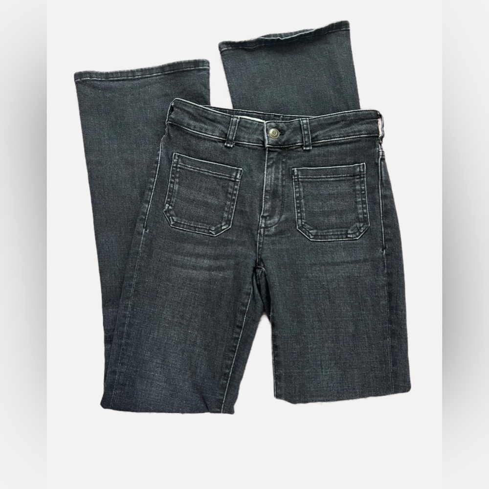 Anthropologie jeans high rise skinny bootcut 25